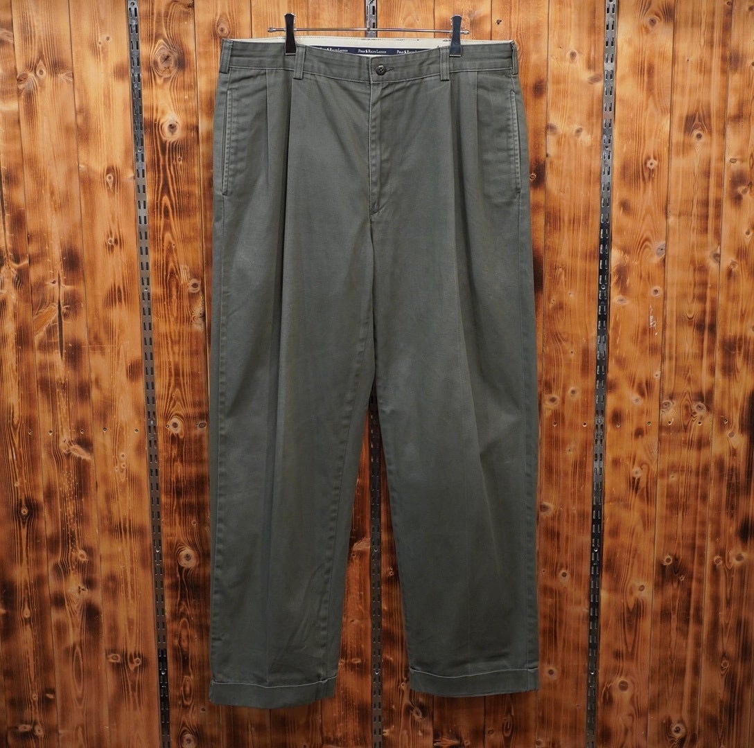 90s Polo Ralph Lauren hammond チノパン W35/オリーブ ラルフローレン polo chino