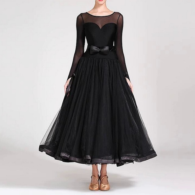 シアーネック・エレガントスタンダードドレス ds0929