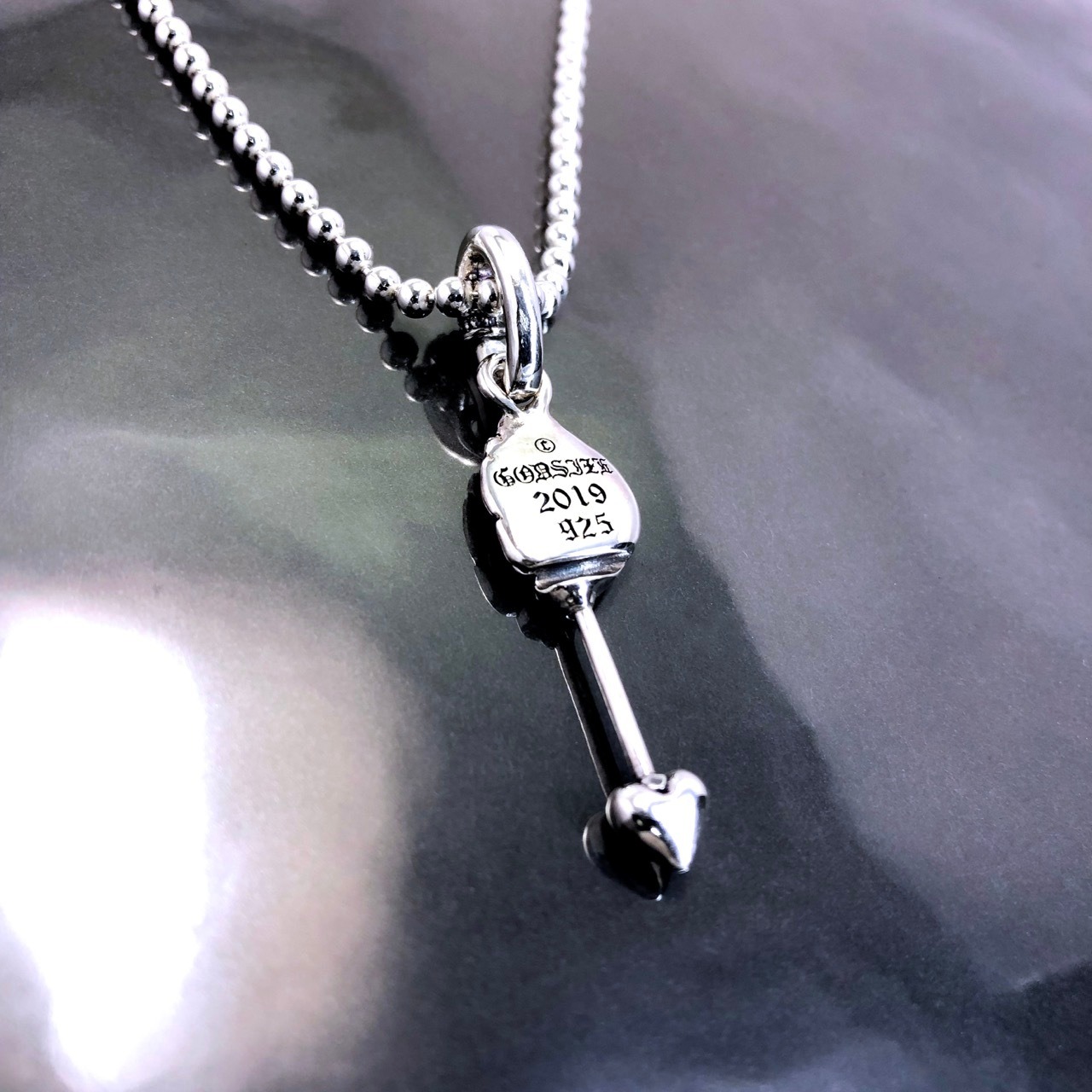 ARROW BALL CHAIN NECKLACE / アロー ボールチェーンネックレス