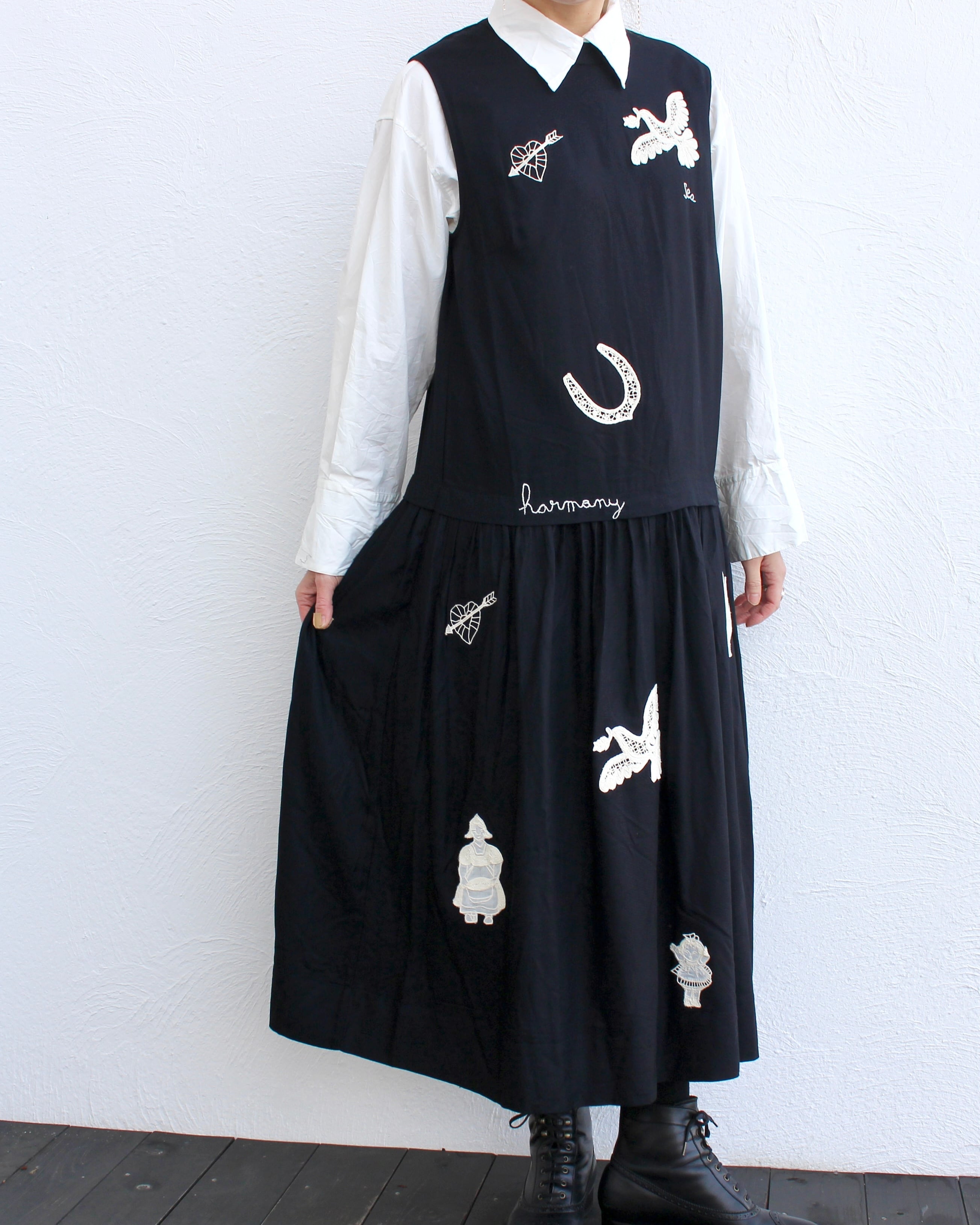 Sea New York/lace patchwork dress | Coffee Restaurant & Boutique mari