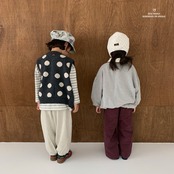 【即納】GO U / ドンドン vest | ベージュ 【大人サイズ】リンクコーデ