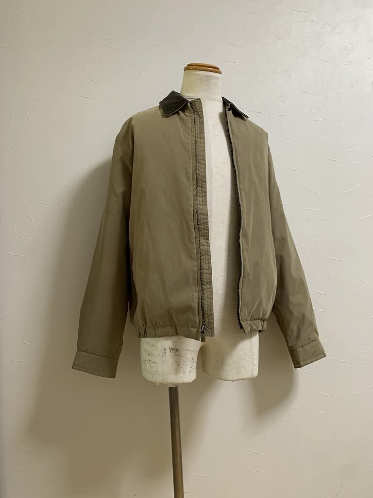 1990's Switched Design Micro Suede Zip-Up Jacket