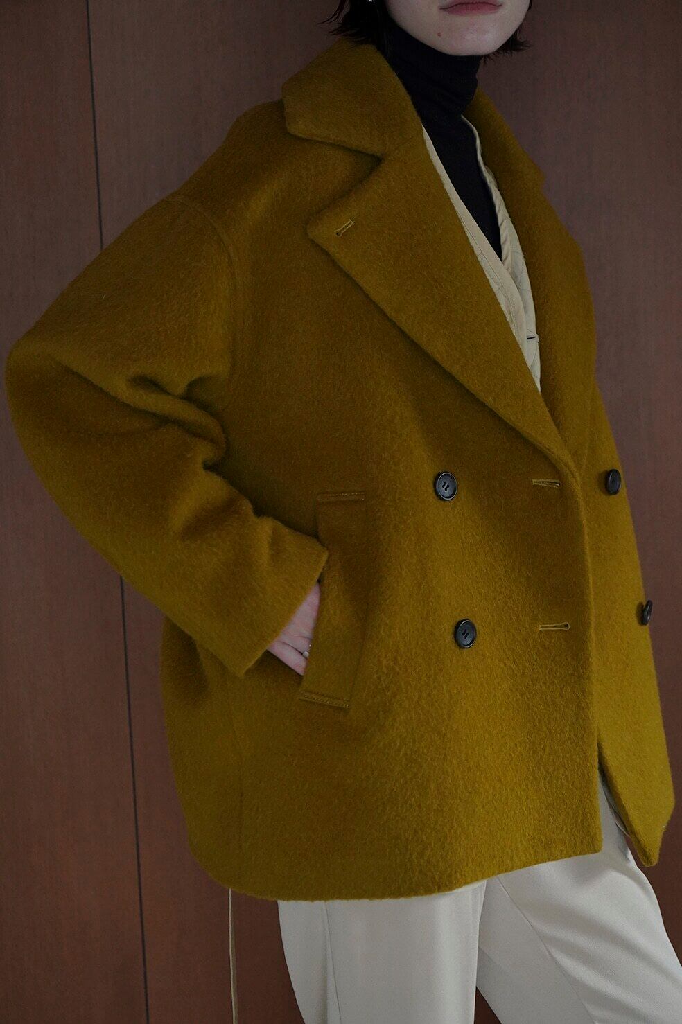 22AW】CLANE クラネ / OVER LINE DOUBLE COAT | TRENTオンライン 