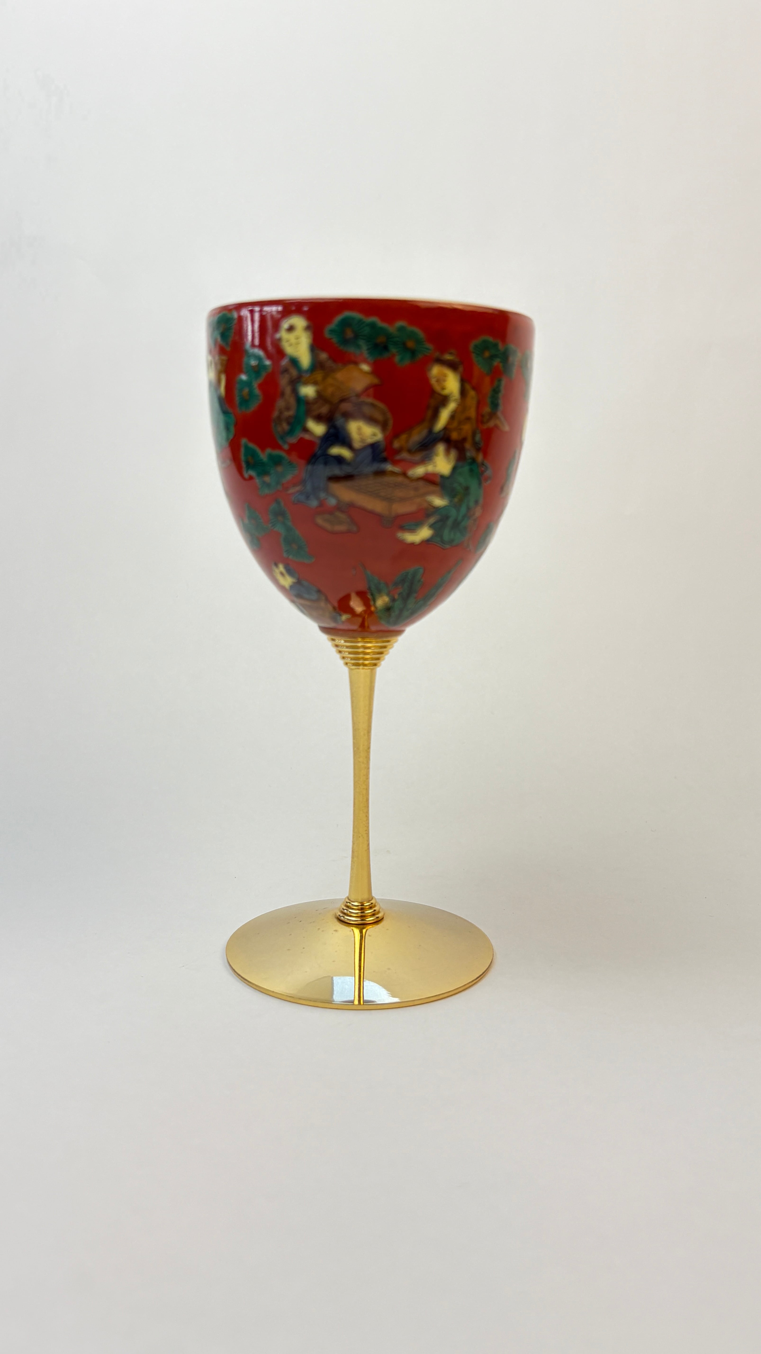 九谷焼】ペアワインカップ・木米 / 吉田屋【ペア】 | 和光カタヤマ