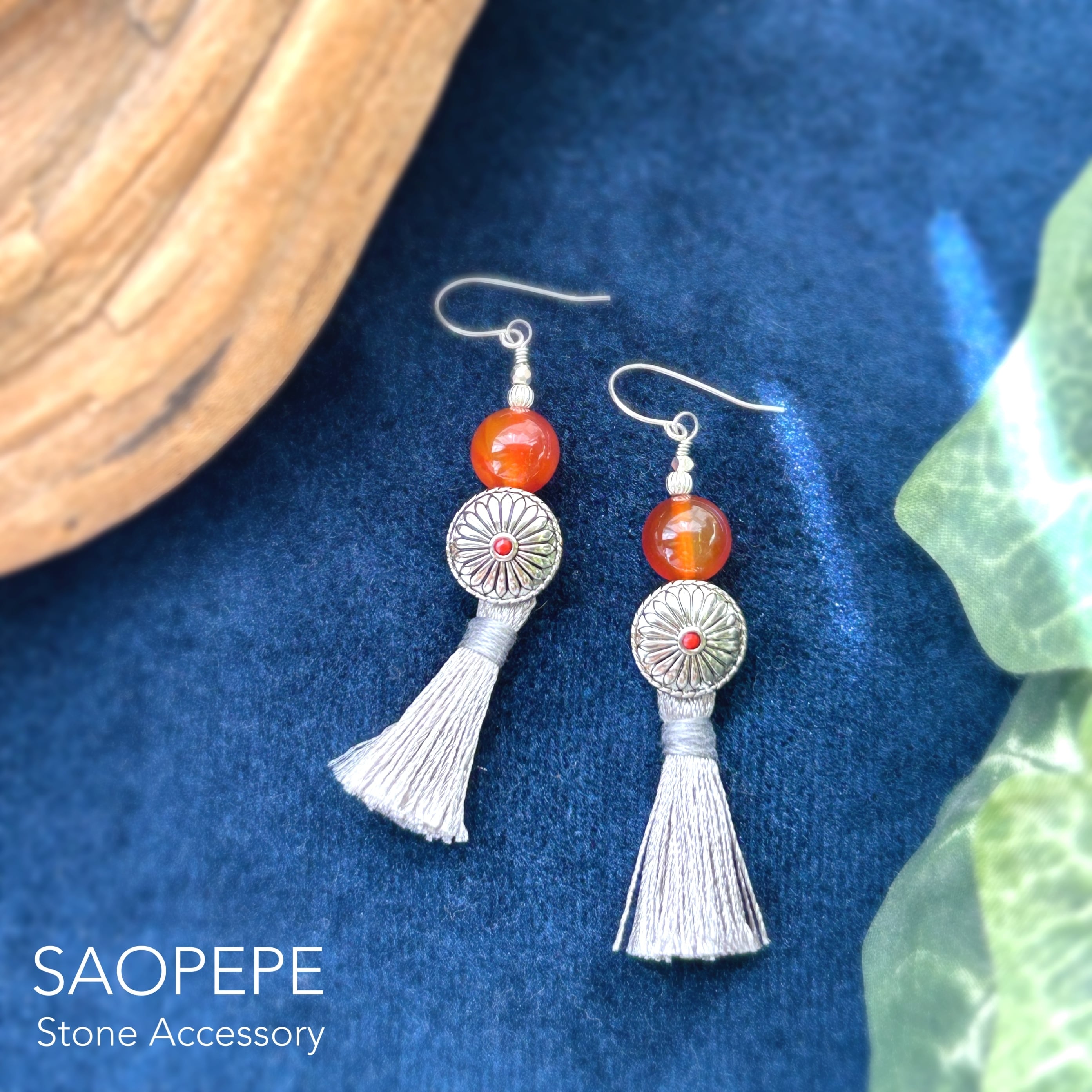 レッドの天然石 | SAOPEPE Online Shop