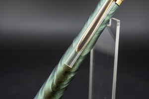 【翠煙】屋久杉 漆塗 細軸 ① gold MP