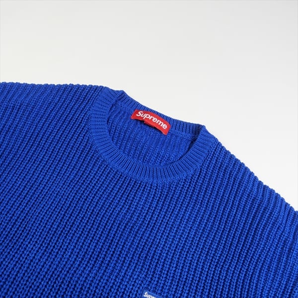 Size【M】 SUPREME シュプリーム 23AW Small Box Ribbed Sweater Royal