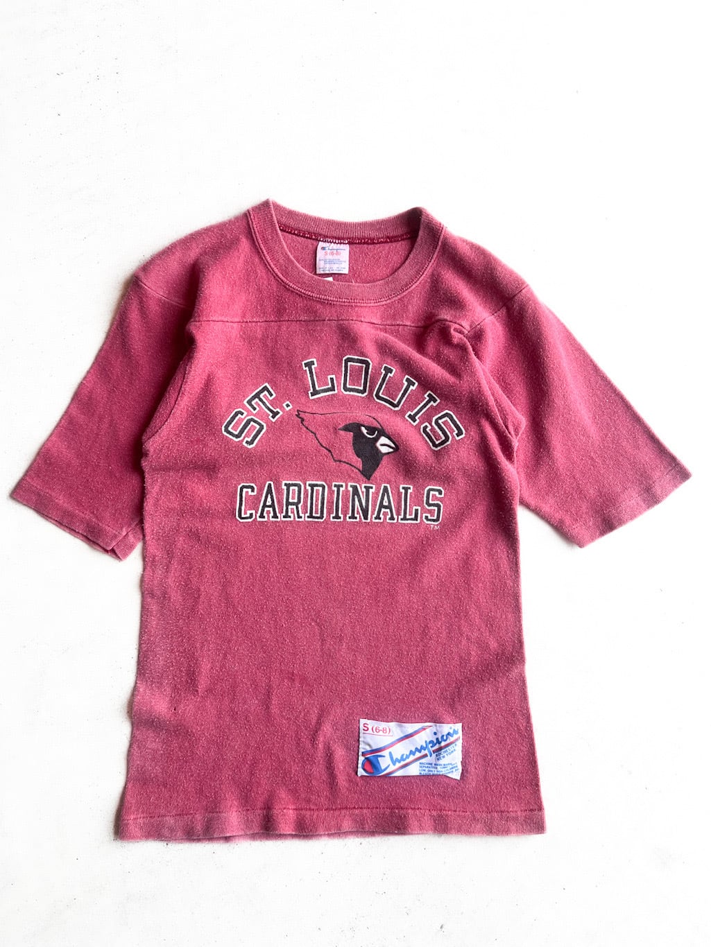 【115cm】VINTAGE 80's Champion フットボール Tシャツ【10155】※