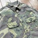 70s FIVE BROTHER Camouflage pattern Cotton shirt Size  17-17H 〈XL〉