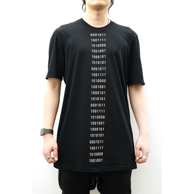 [11 BY BORIS BIDJAN SABERI] (イレブンバイボリスビジャンサベリ) TS5-F1101 T-SHIRT / THE NUMERIC CODE