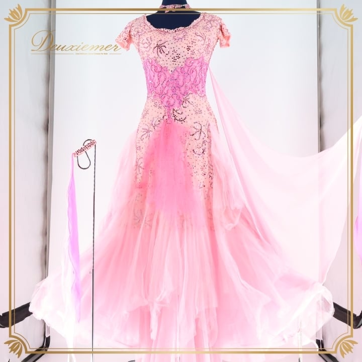 社交ダンス 衣装 ツーピース チャコットロイヤルダンス Chacott ROYAL