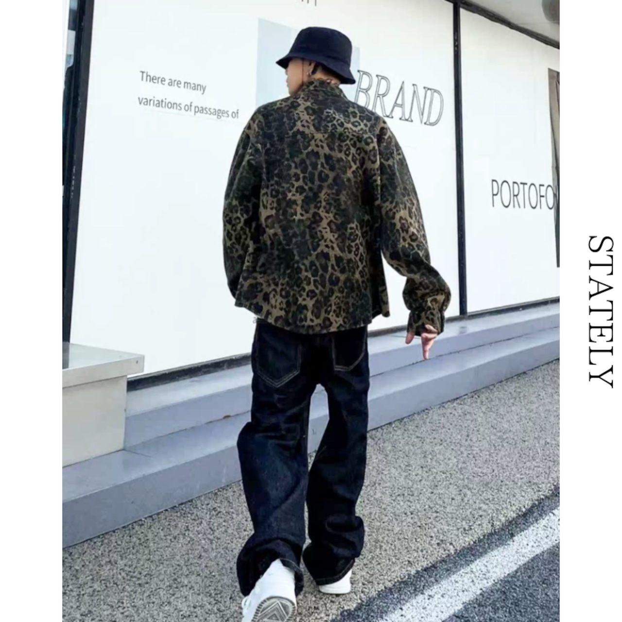 Shadow Leopard シャツ Jacket_O04・画像3