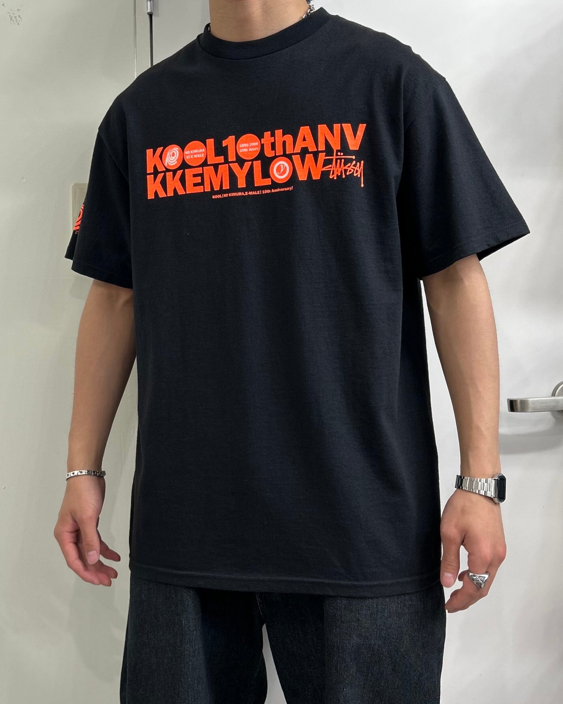 00's old stussy× KO KIMURA Design Tee “ 10th Anniversary“【Roots店