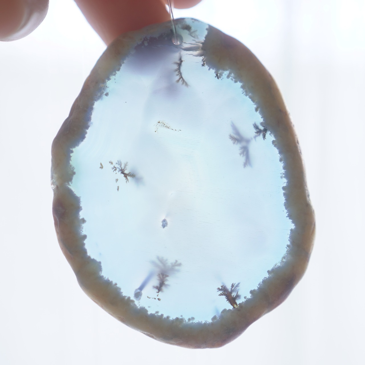 Sea Creatures 02 - アゲートヒーリングチャイム / Agate Sun Catcher Wind Chime 420