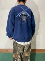90's Crazy Shirts Sweat Shirt Made in USA【M】