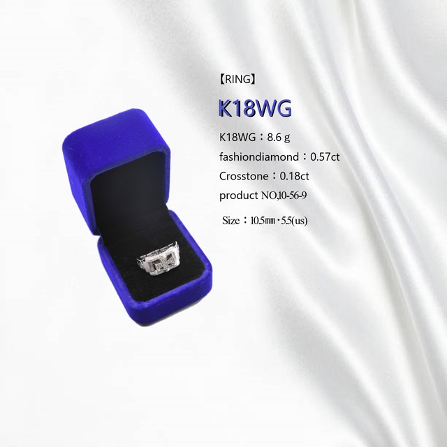 NO,10-56-9                                                                            　　　　　　　　　【RING】K18WＧ