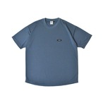 Circle logo T-shirts：マットブルー