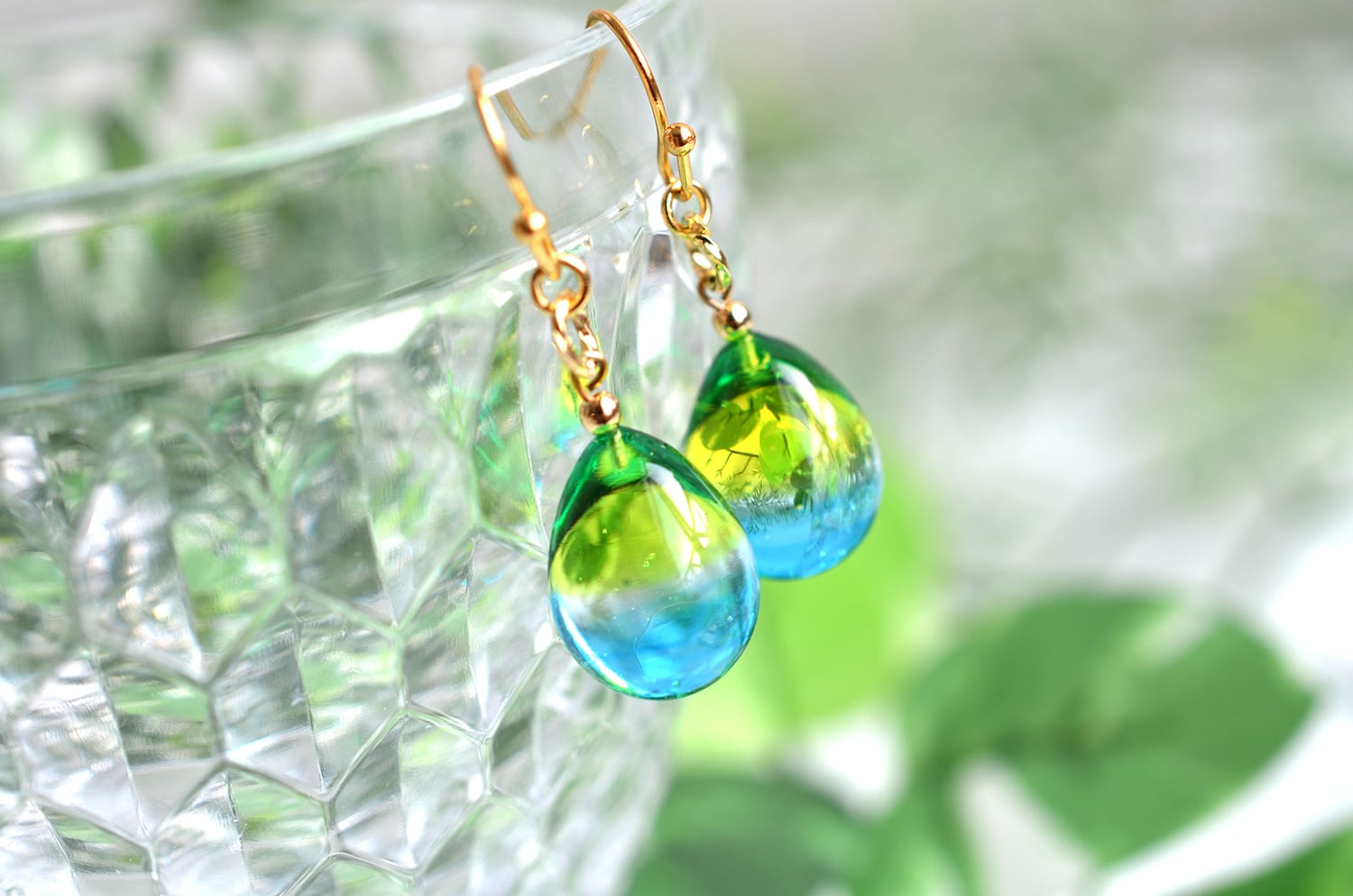 菜の花と空＊ピアス orイヤリング | Soukore（ソウコレ）