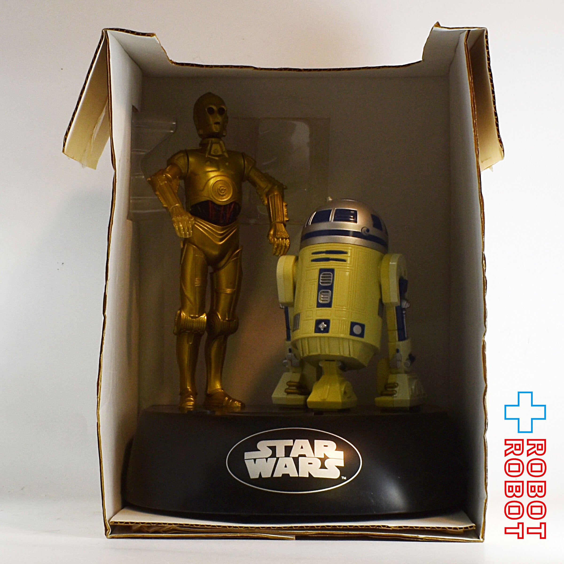 スター・ウォーズ C-3PO & R2-D2 トーキングバンクフィギュア 貯金箱