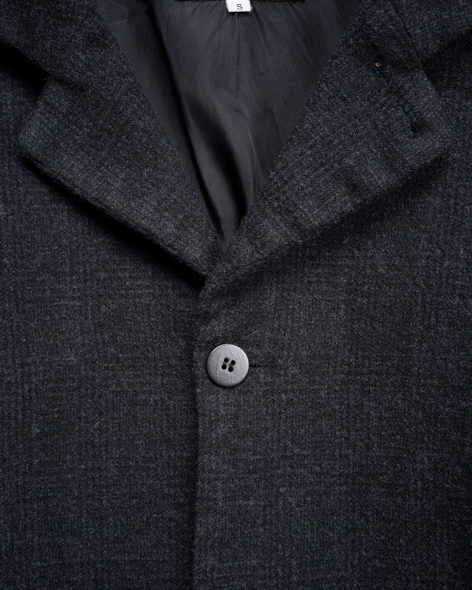 90's] SHIRIN GUILD Stand Collar Wool 3B Jacket Designed by Shirin