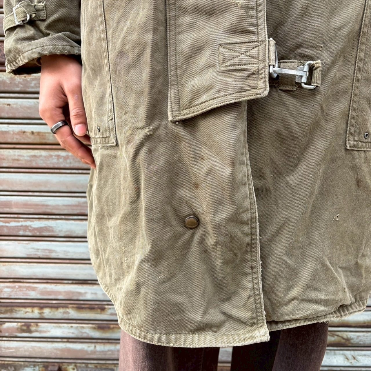 貴重 40s usnavy 米軍実物 ファイヤーマンコート 米海軍 usarmy 50s