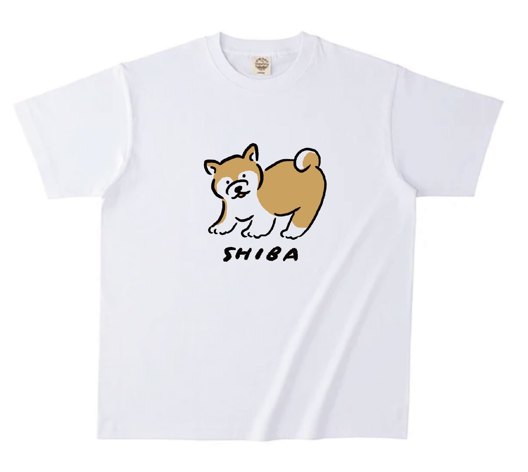 【受注生産】オーガニックコットンTシャツ「SHIBA」