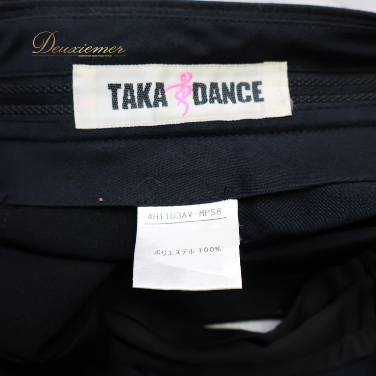 社交ダンス 衣装 TAKA DANCE タカダンス ボトムス ブラック系 スラックス パンツ 無地 シンプル メンズ 男性 練習 レッスン ジャズ スタンダード ラテン