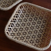 竹聲館 小入れ麻の葉 正方形　［2107000000028］