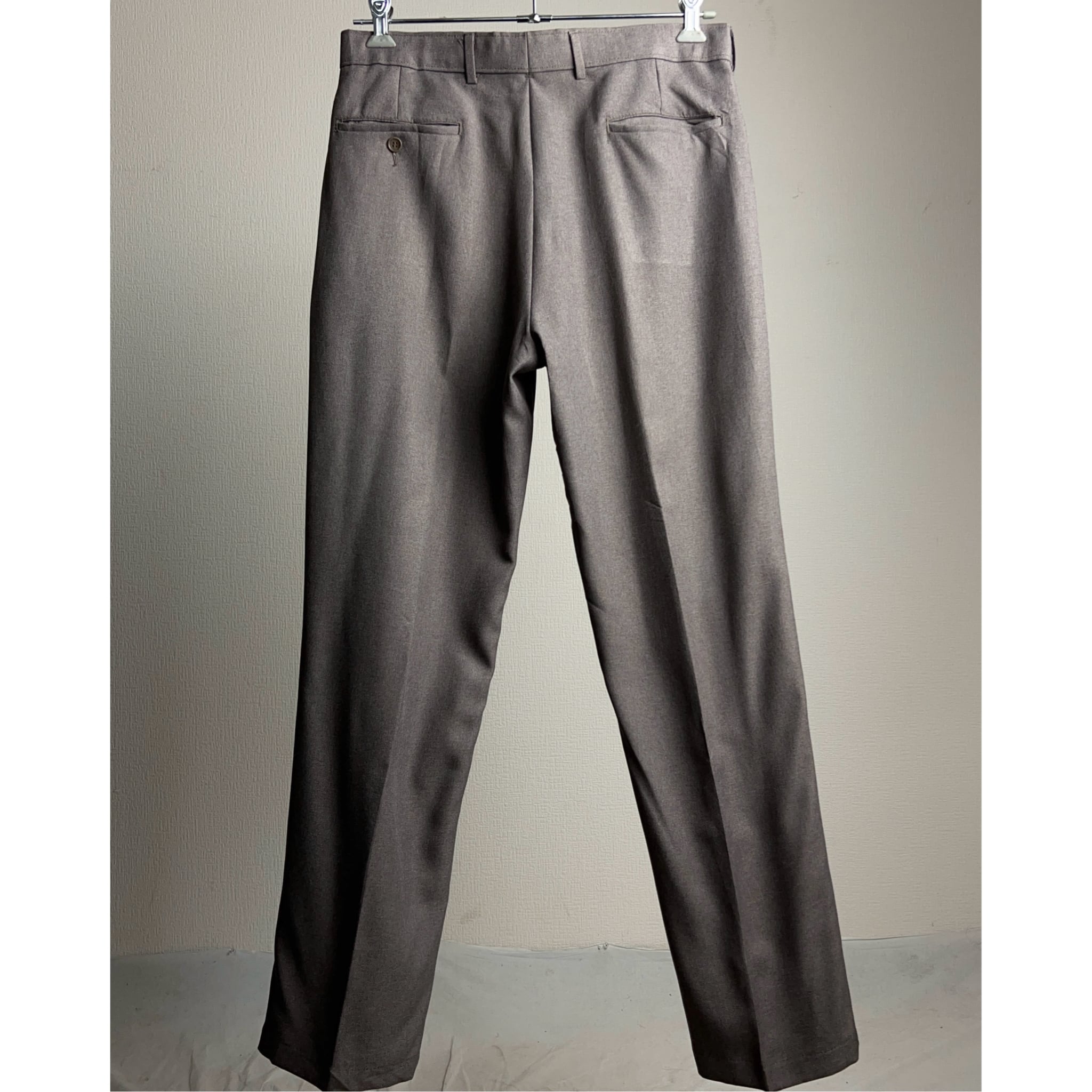 90's LEVI’S ACTION SLACKS Slacks Gray W34 L32 90年代 リーバイス アクションスラックス チャコール  グレー【1000A1165】