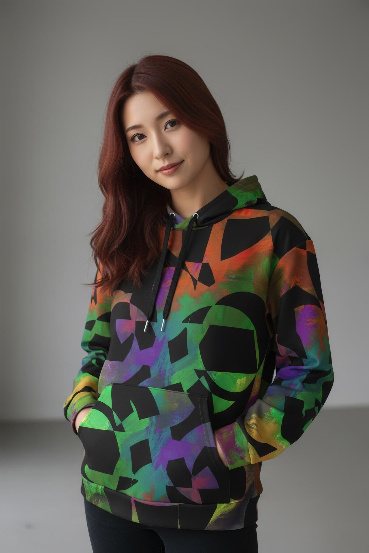 All-Over Print Recycled Unisex Hoodie
