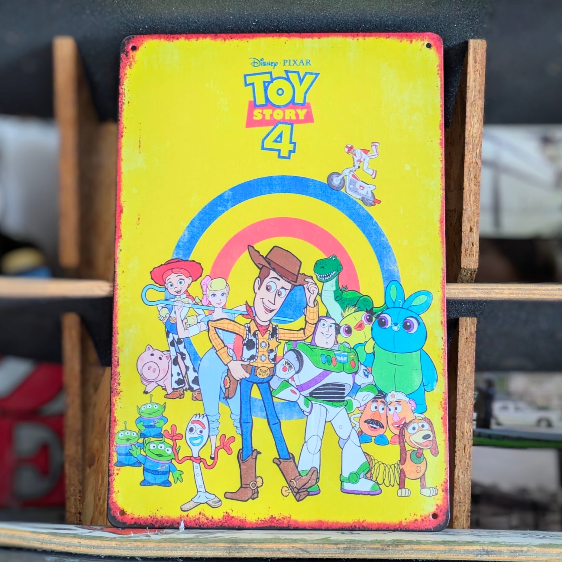 ♧送料無料！ちょうどいいブリキ看板【 TOY STORY（ トイ・ストーリー