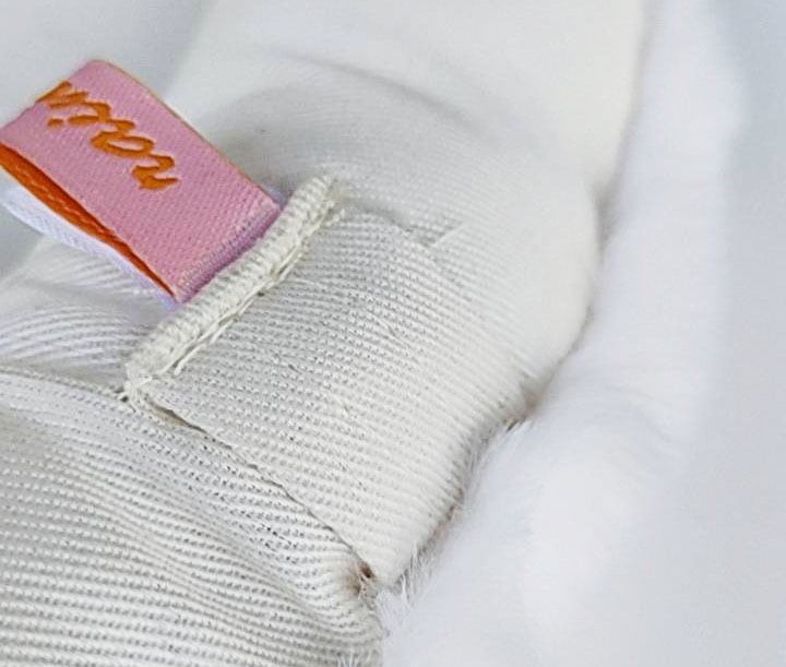 【小動物】 もこもこラウンドマット ホワイト/ブラウン