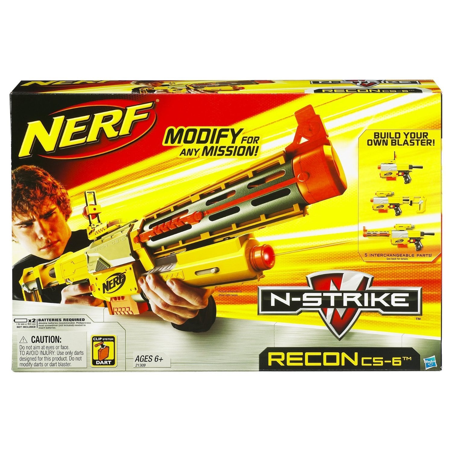 2点セット　N-ストライク リーコン CS-6　NERF　ナーフガン