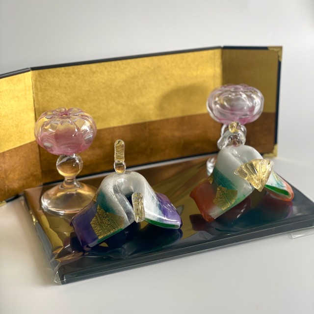 可児友紀　春風（黒台付）【箱付き・ラッピング・熨斗・送料無料】