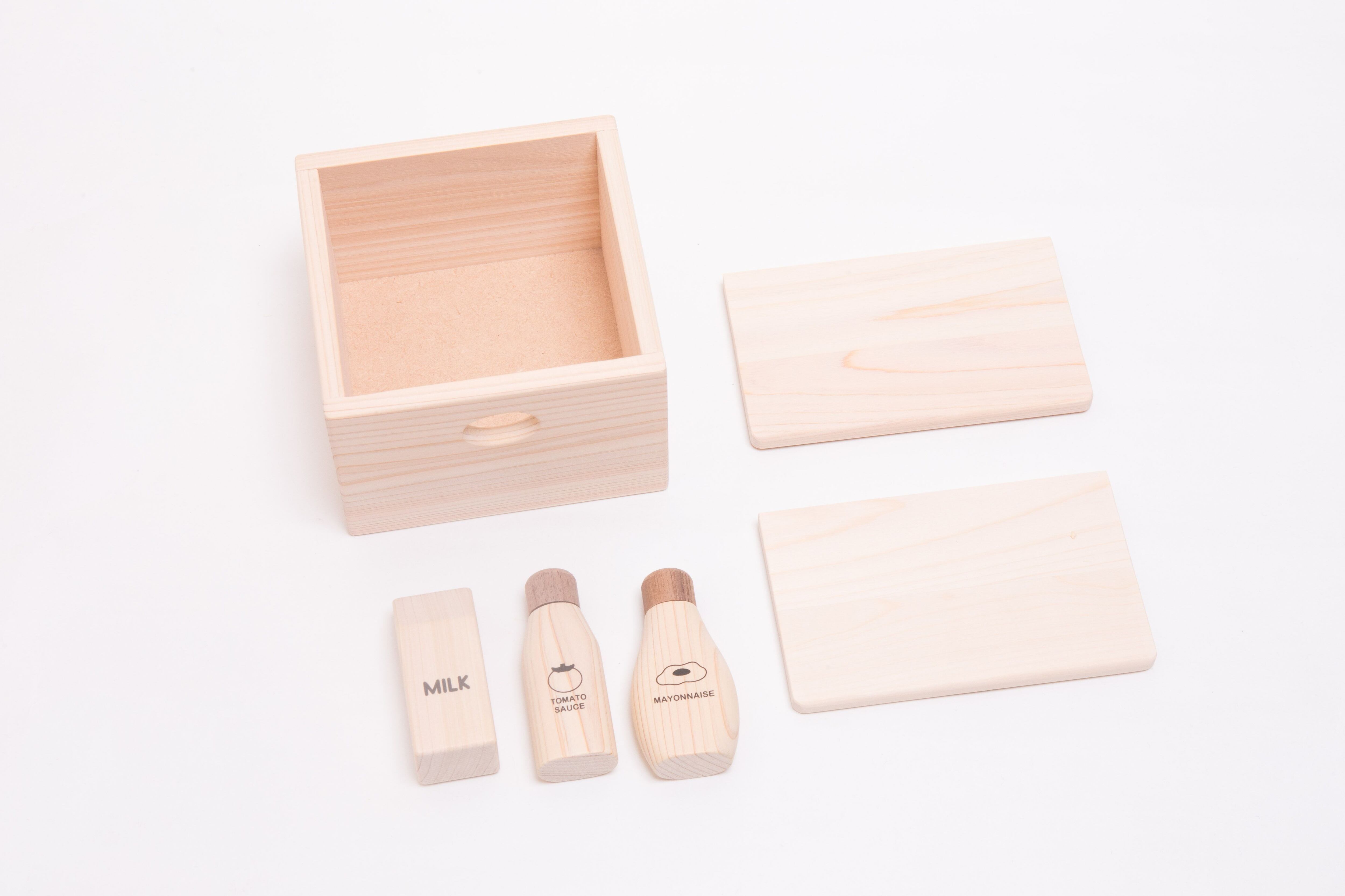 ままごと冷蔵庫 | shop KAKUKI｜IKONIH 木の玩具
