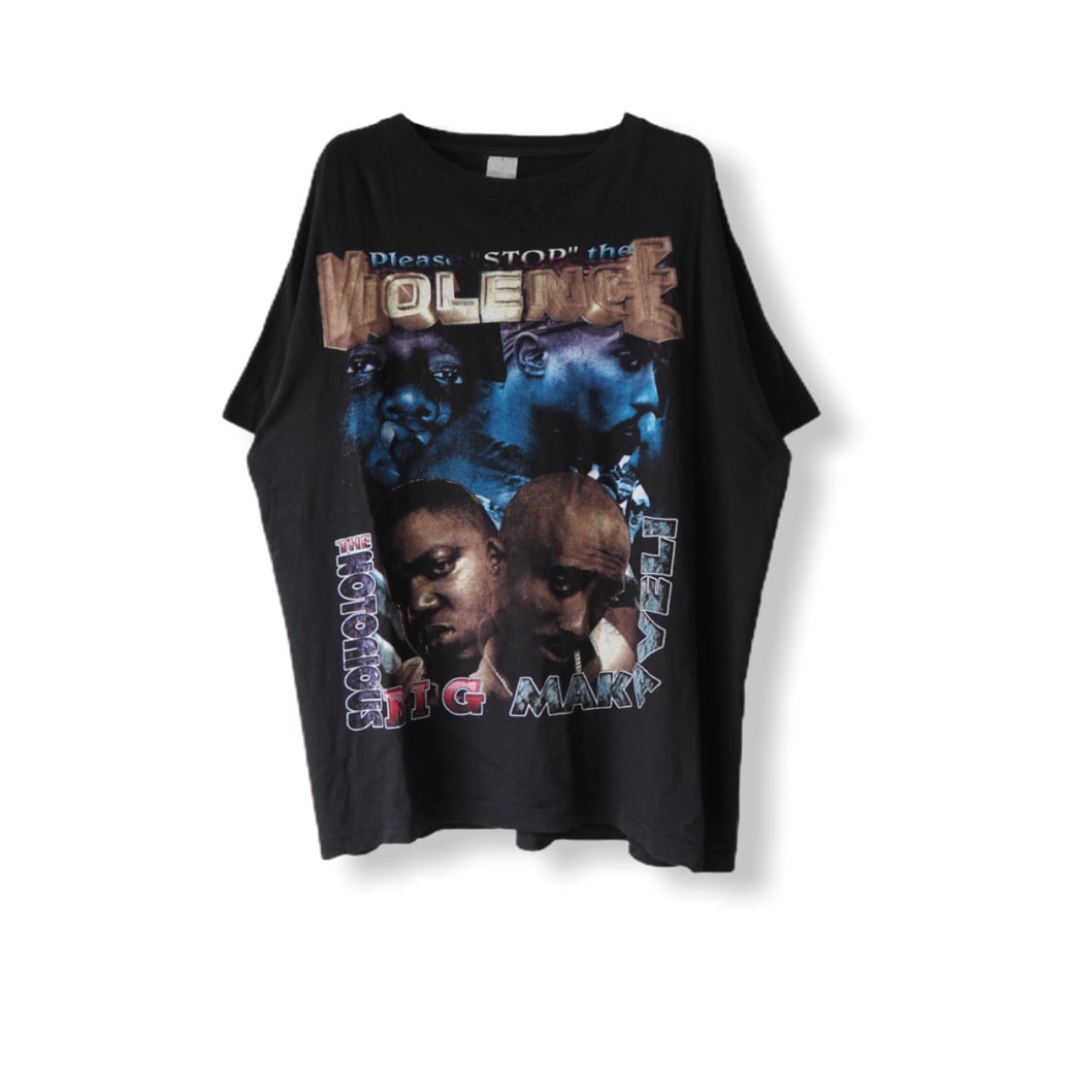 ビンテージブートレグbiggie TupacTシャツ