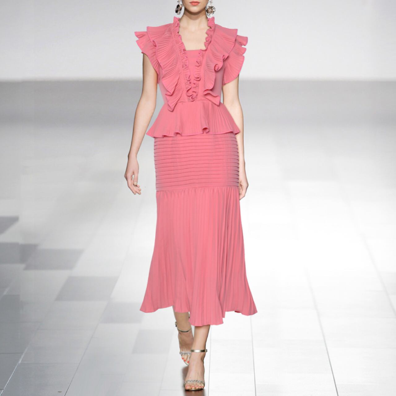 Flare Silhouette Skirt 00099