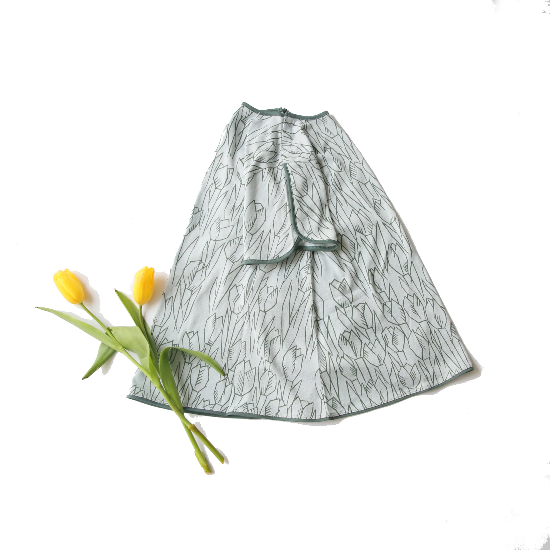 mina perhonen / tulipani カットソーワンピース / light blue