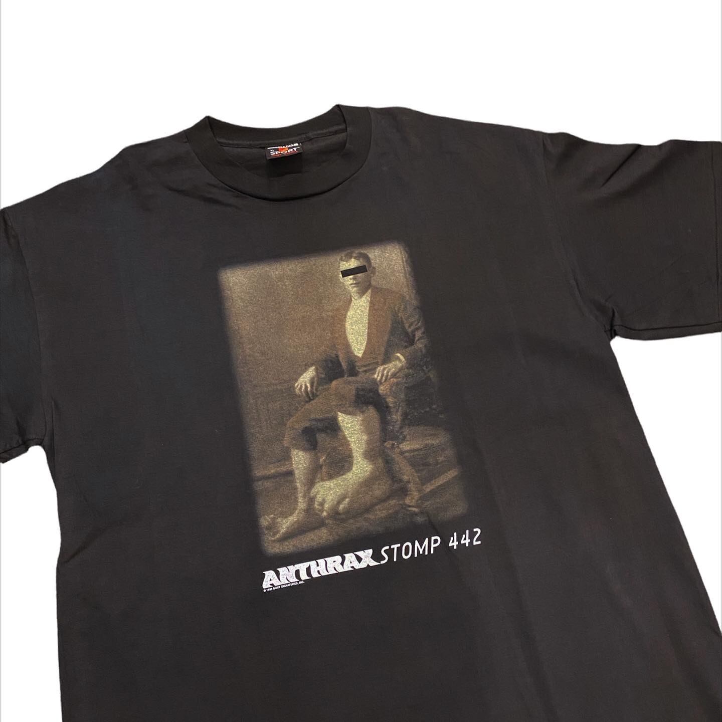 ANTHRAX tシャツ STOMP 442 ©1995 希少