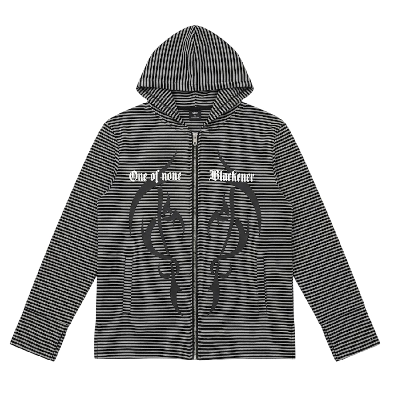 Zipper Slim Fit Hooded Jacket 0004