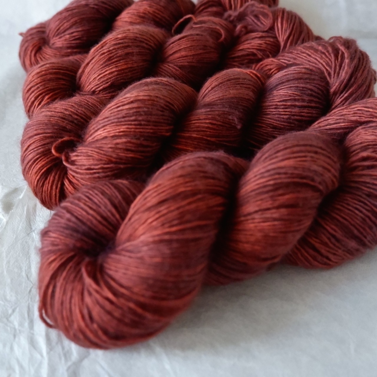 【受注販売:2026年1月下旬頃〜発送】Hiekka 糸セット①あずき サイズ1&2*送料込み*・画像3