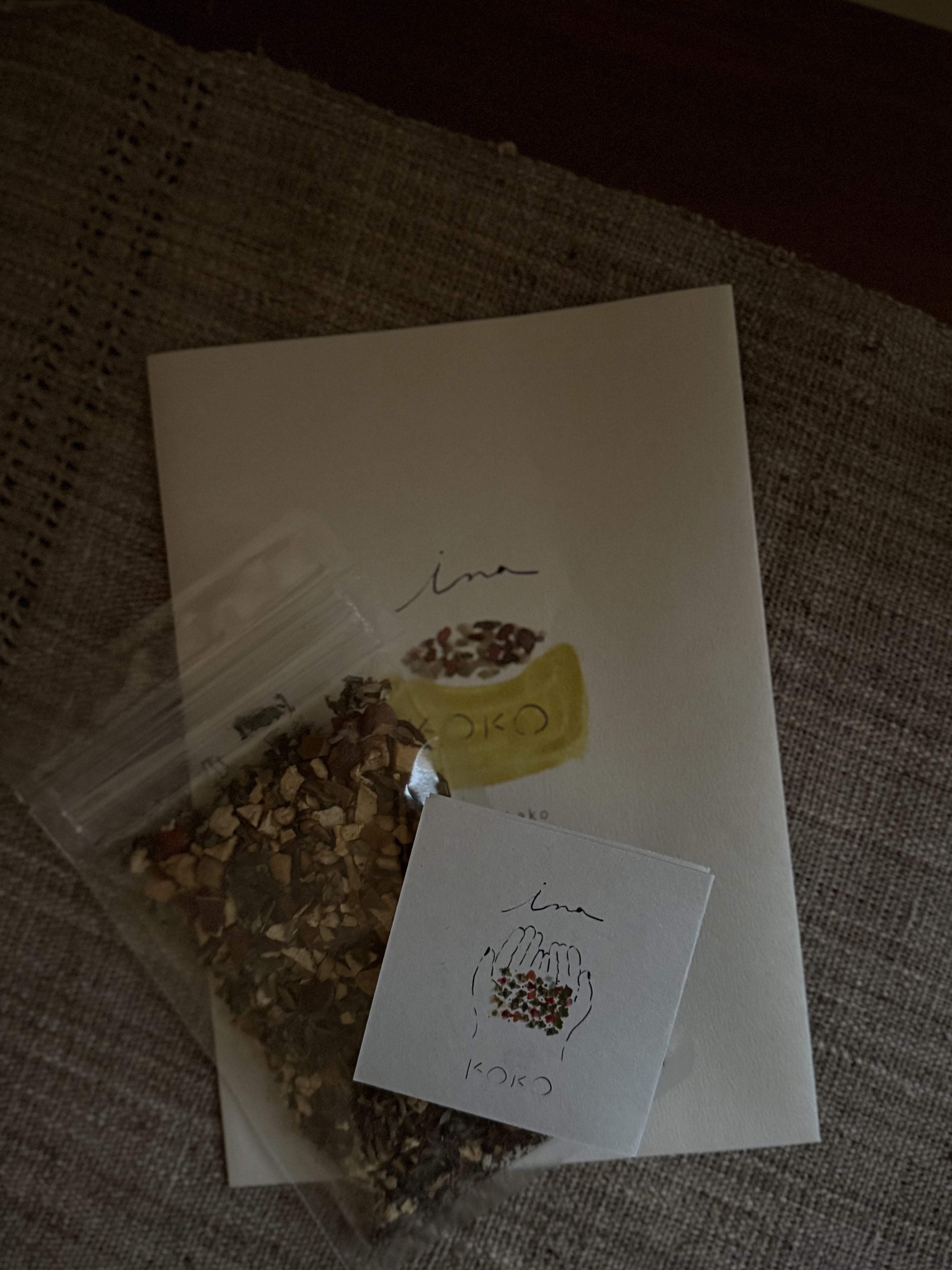 「 ima koko 」はじめての薬膳茶 - シトラスブレンド - 【島田薬局 × 小杉奈緒 × iroirokohako】