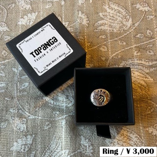 TOPANGA Jewelry Snake Sign Ring Size 23  24 Snake Sign Ring Ring Accessory Present Simple Silver Snake Gift Rock　