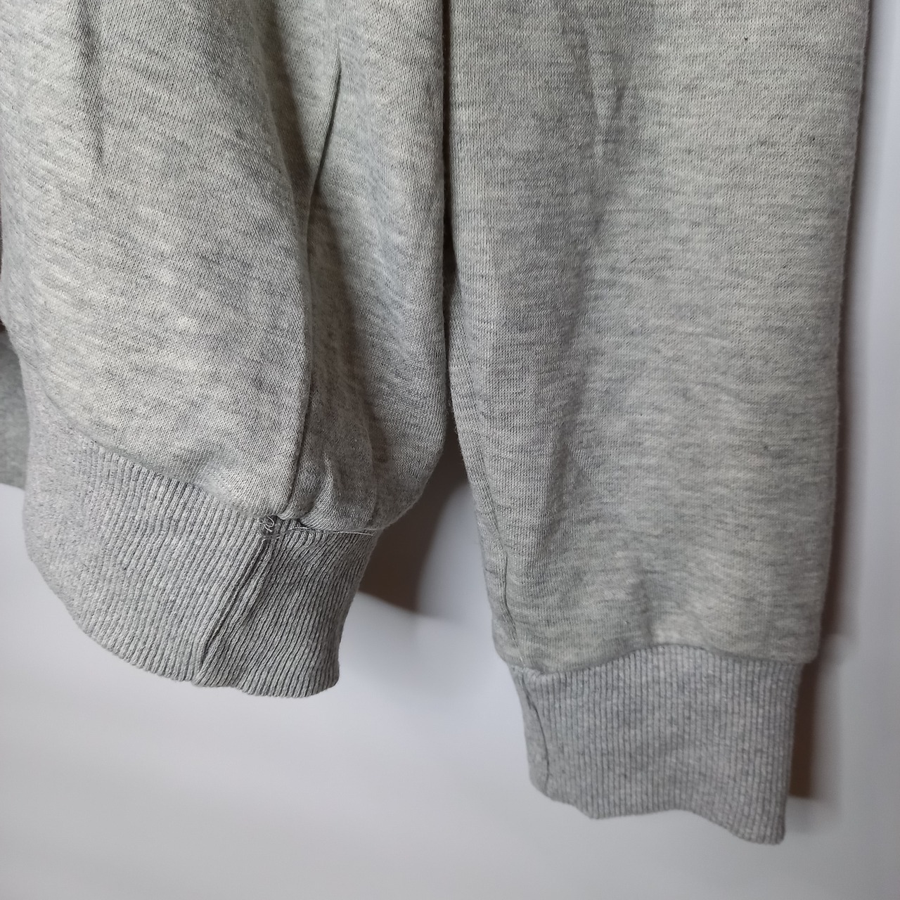 SHEIN　スウェット　プルオーバー　パイルパーカー　グレー　S