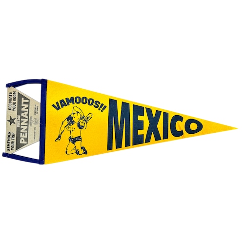 【VINTAGE USA】アメリカ ビンテージ レトロ ペナント ヘリテージ 部屋 店舗 ガレージ 看板 サインボード ; PNT-004