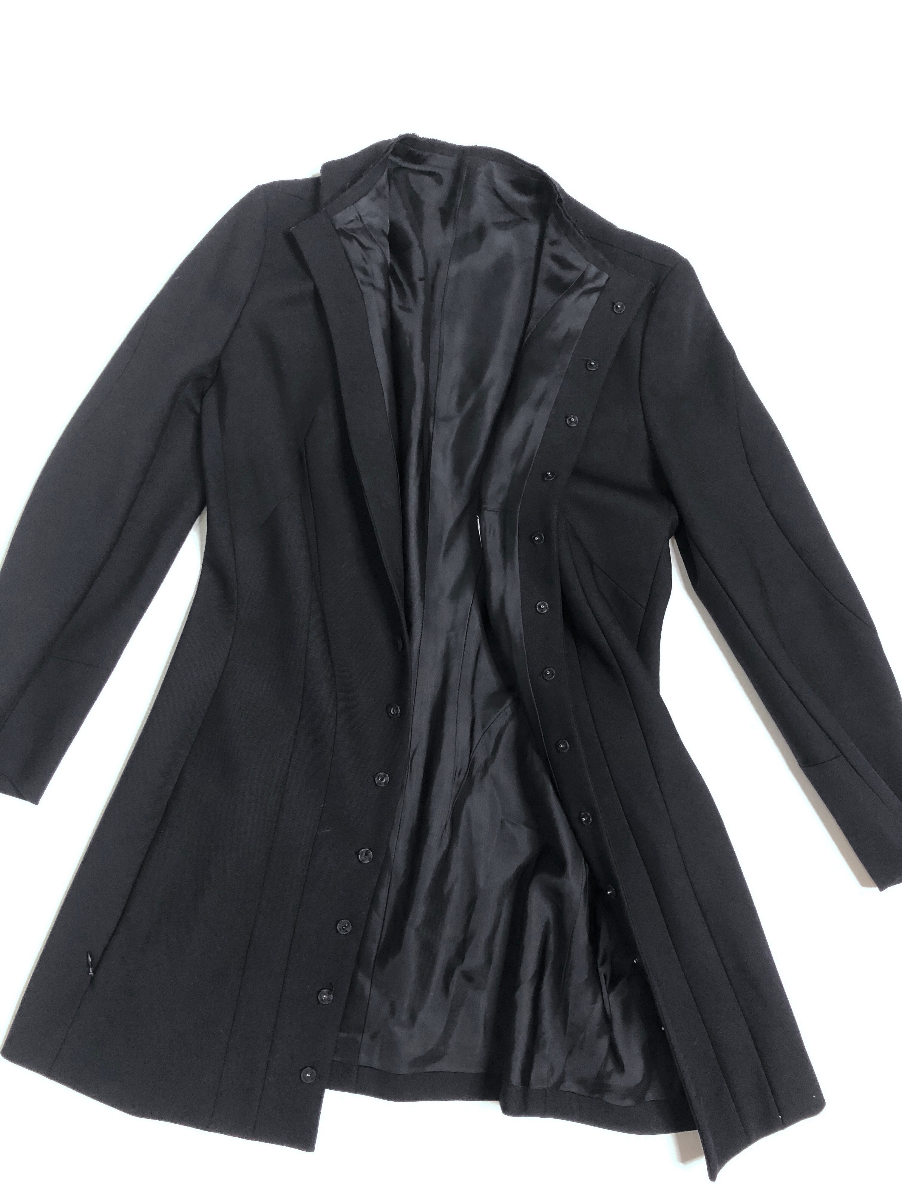 2001AW Yohji Yamamoto Femme mesh hoodie