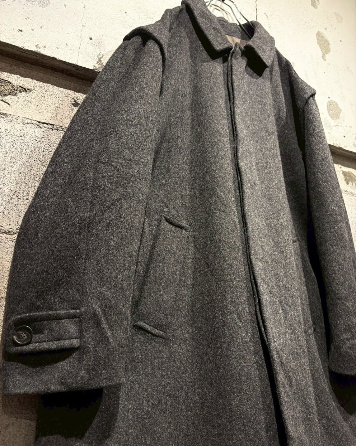 Caka otto】“BOSS HUGO BOSS” Loden Detail Loose Coat | Caka(カカ