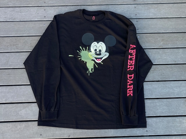 DIANEY AFTER DARK LONG SLEEVE TEE BLACK ver