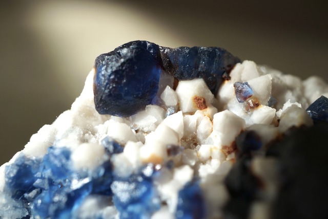 内モンゴル産ブルーベリーフローライト/クォーツ Fluorite / Quartz 1474