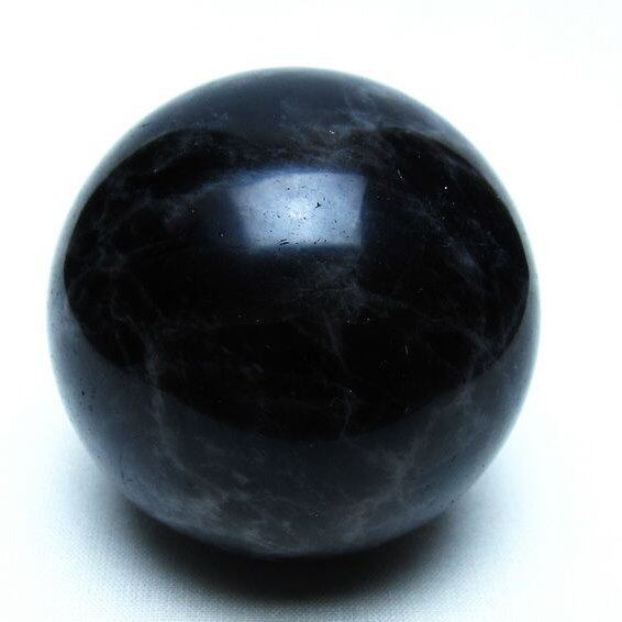 モリオン 黒水晶 丸玉 60mm 一点物 151-9517